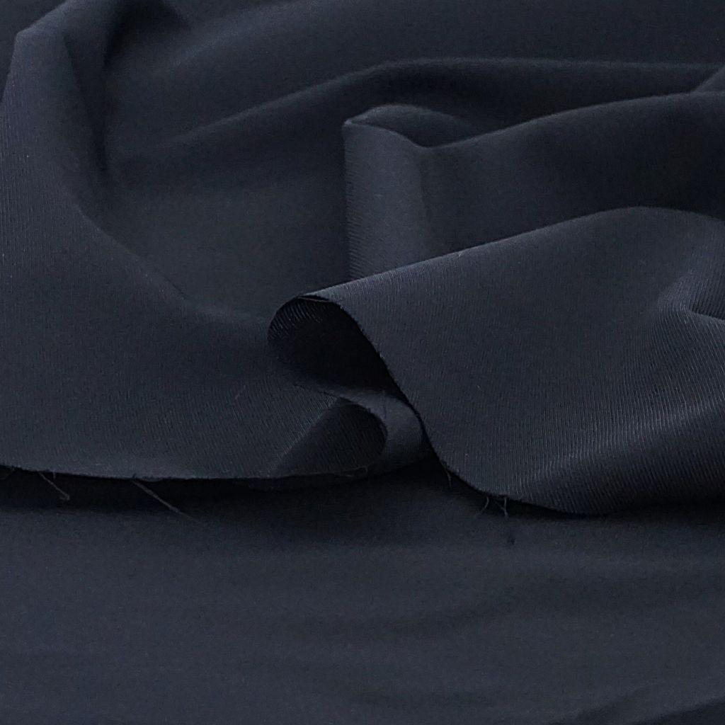 Preview: Sport 4-Way-Stretch Twill Funktionsstoff schwarz